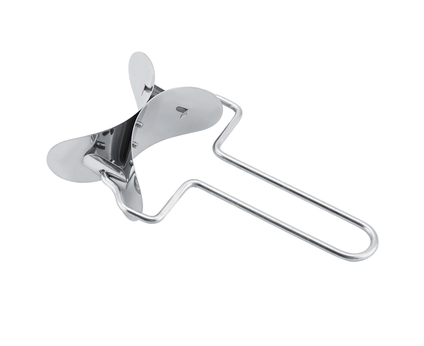 Stainless Steel Dumpling Wrapper Dough Cutter Circle Roller Mold Making Tool V1263-JX-1521