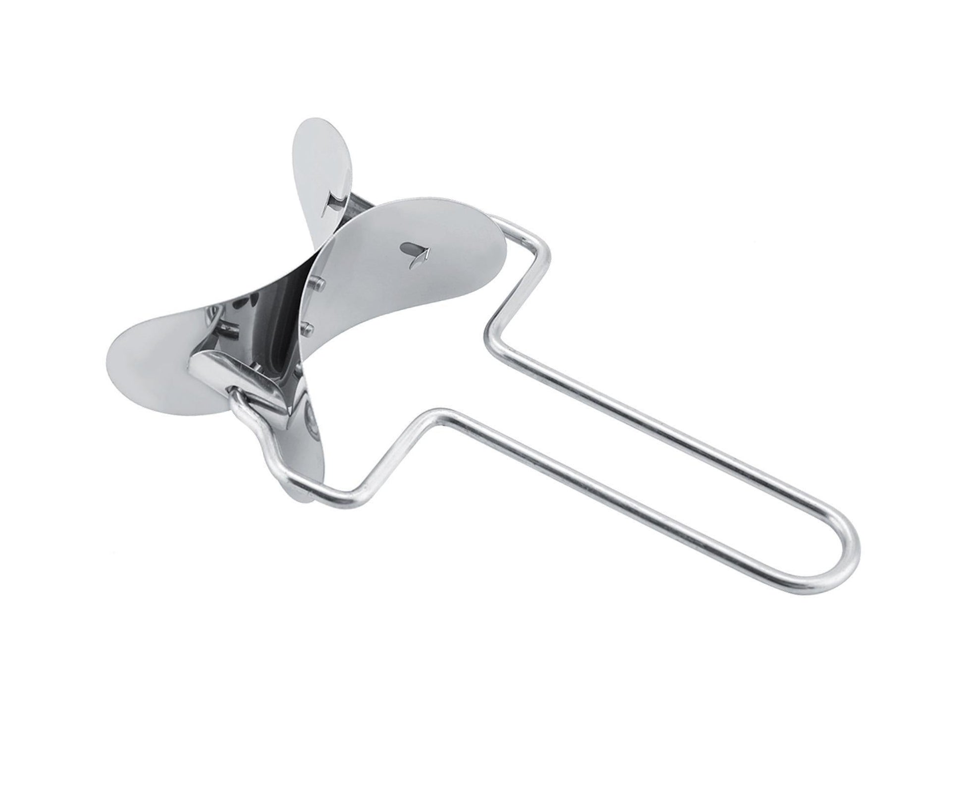 Stainless Steel Dumpling Wrapper Dough Cutter Circle Roller Mold Making Tool V1263-JX-1521