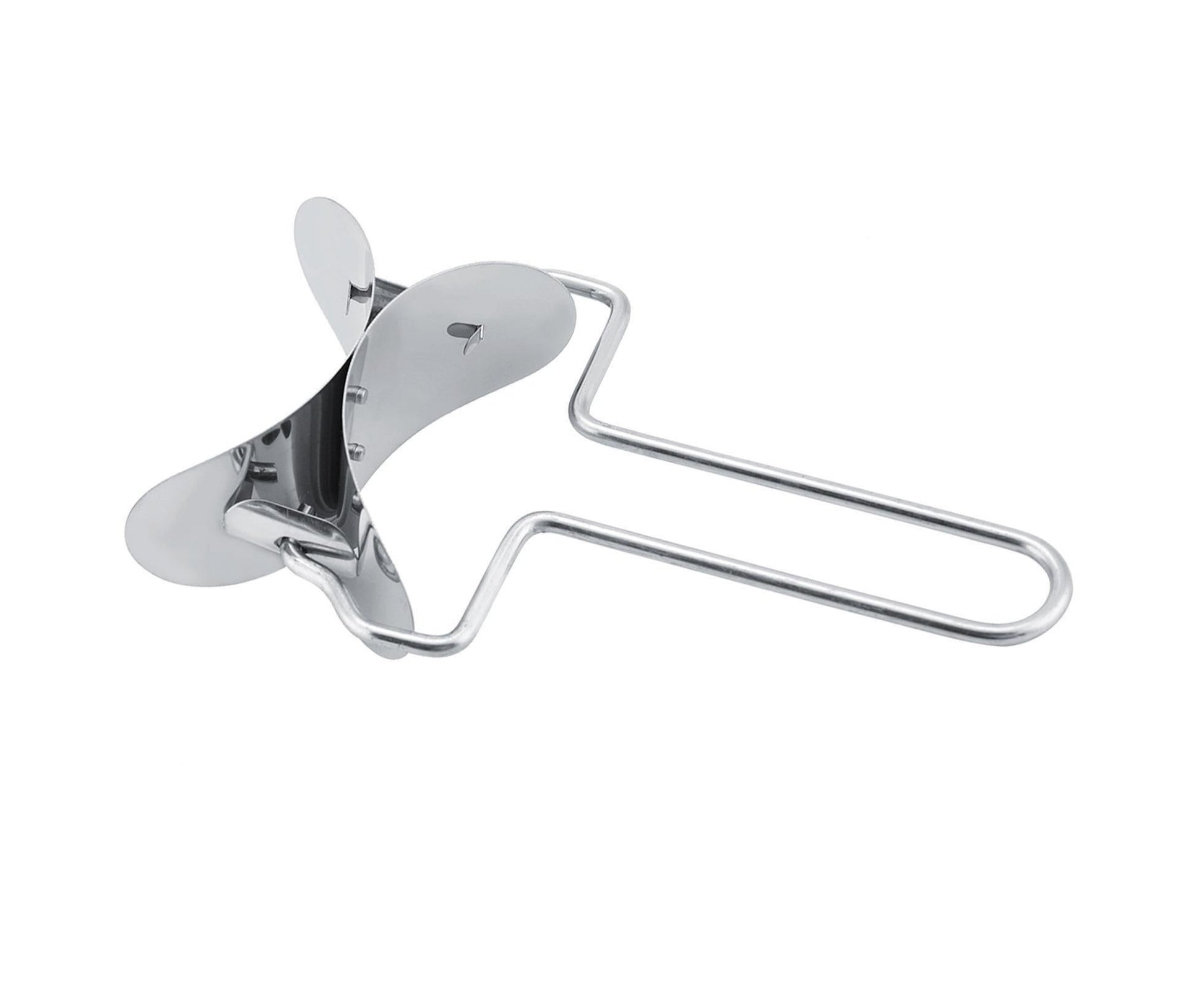 Stainless Steel Dumpling Wrapper Dough Cutter Circle Roller Mold Making Tool V1263-JX-1521