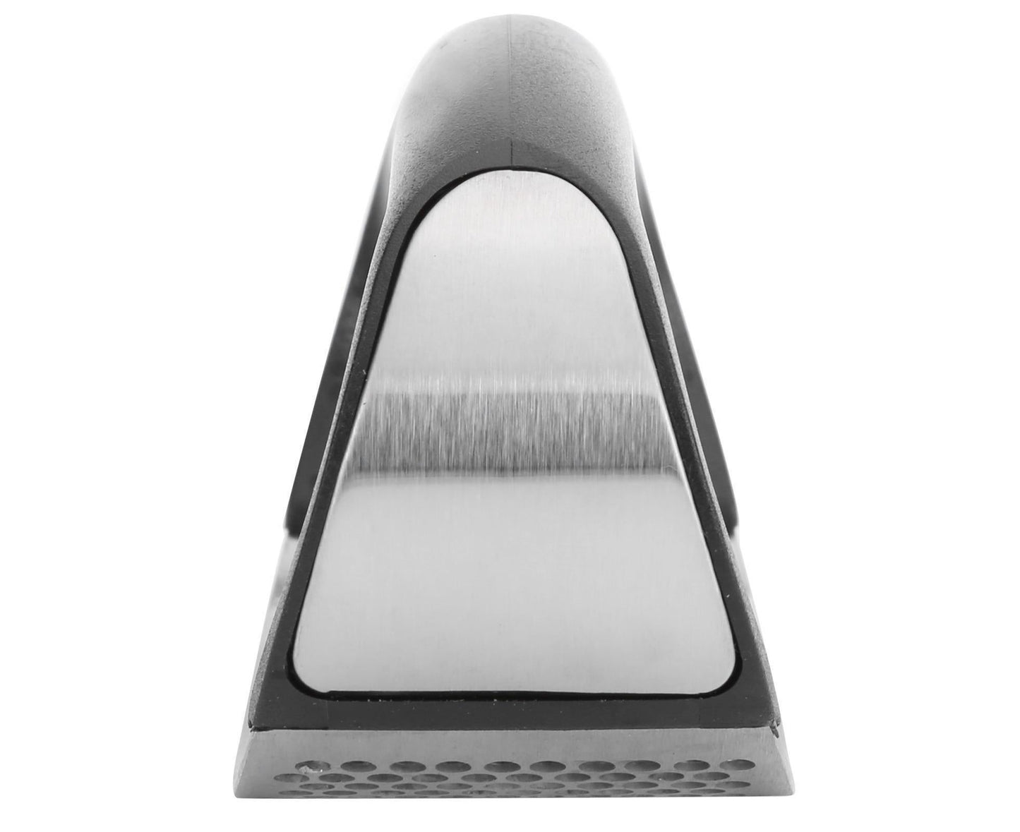 Stainless Steel Garlic Press Mincer Crusher with Cleaning Brush and Garlic Peeler Kitchen Tool V1263-JX-1523