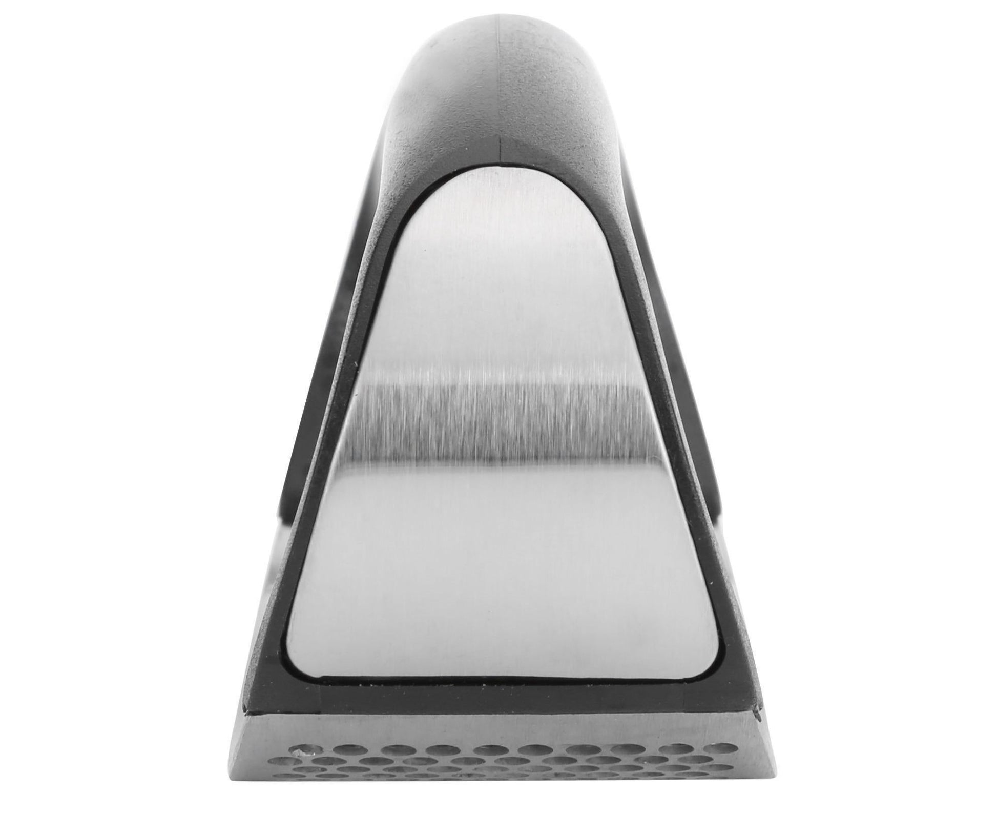 Stainless Steel Garlic Press Mincer Crusher with Cleaning Brush and Garlic Peeler Kitchen Tool V1263-JX-1523
