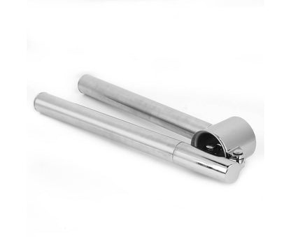 Stainless Steel Manual Food Garlic Press Crusher Mincer Squeezer Household Kitchen Utensils V1263-JX-1524