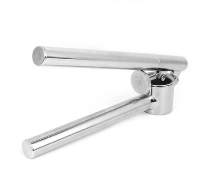 Stainless Steel Manual Food Garlic Press Crusher Mincer Squeezer Household Kitchen Utensils V1263-JX-1524