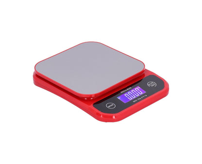 USB Charging Scale Waterproof Kitchen Baking Food Scale Electric Weight Measuring BalanceRed 5kg/0.1g V1263-JX-1526