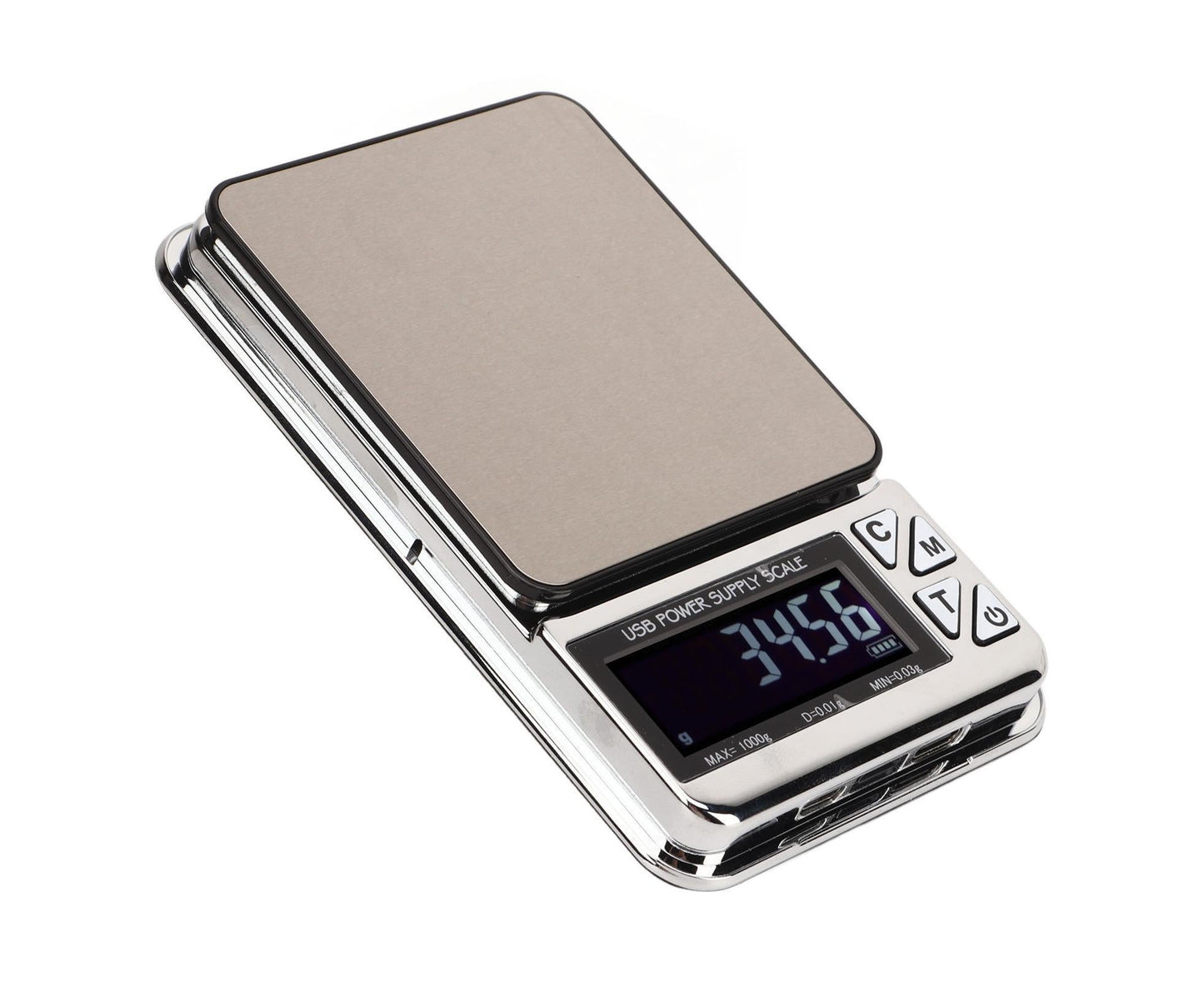USB Electric Jewelry Flat Weighing Scale Electronic Kitchen Food Coffee Weighing Scale 200mAh V1263-JX-1528