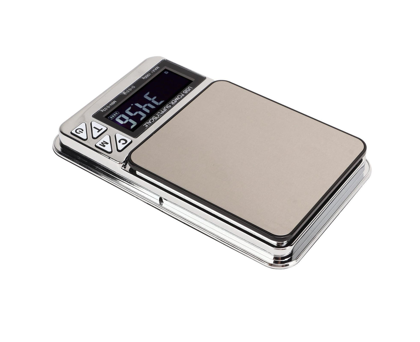 USB Electric Jewelry Flat Weighing Scale Electronic Kitchen Food Coffee Weighing Scale 200mAh V1263-JX-1528