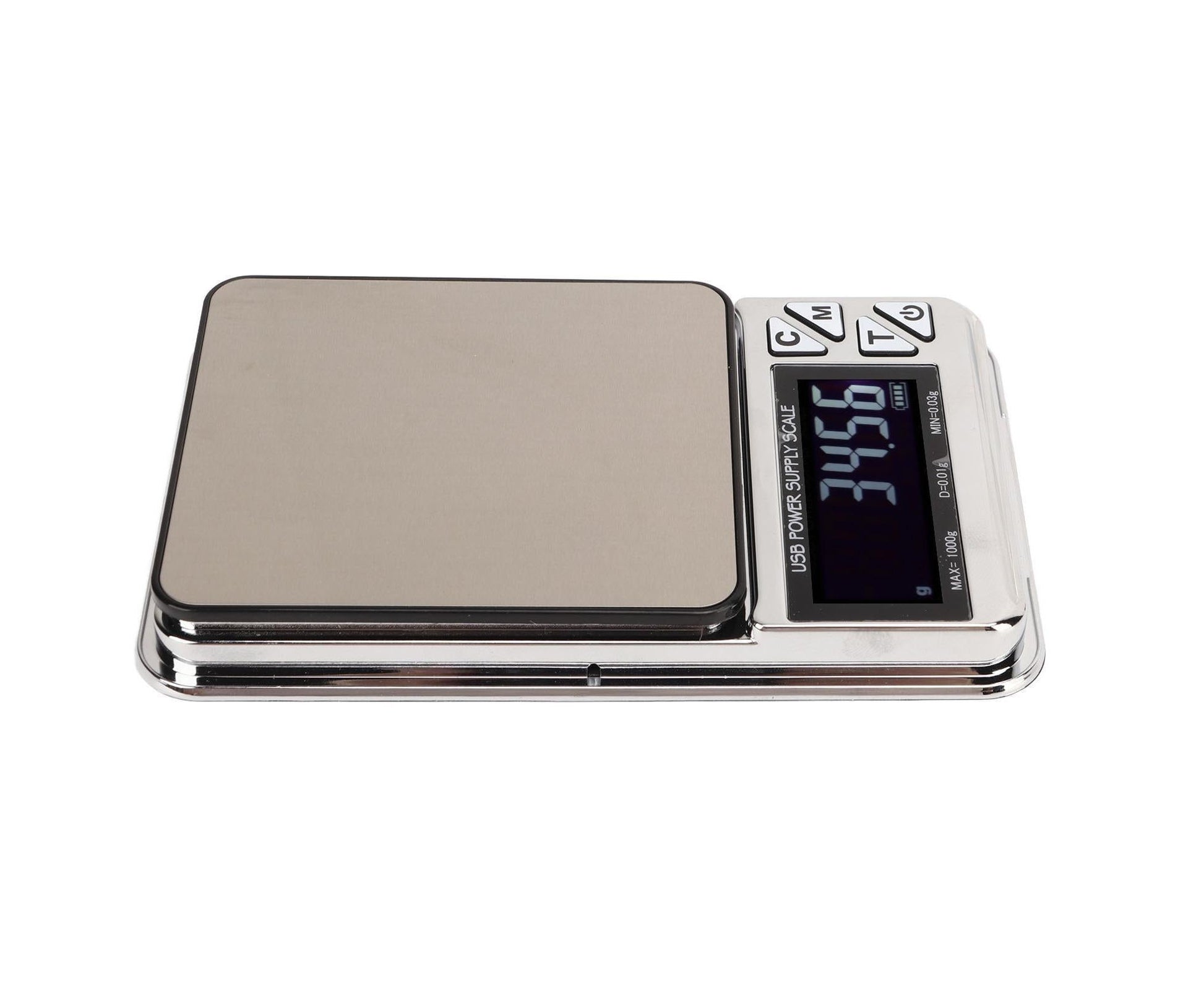 USB Electric Jewelry Flat Weighing Scale Electronic Kitchen Food Coffee Weighing Scale 200mAh V1263-JX-1528