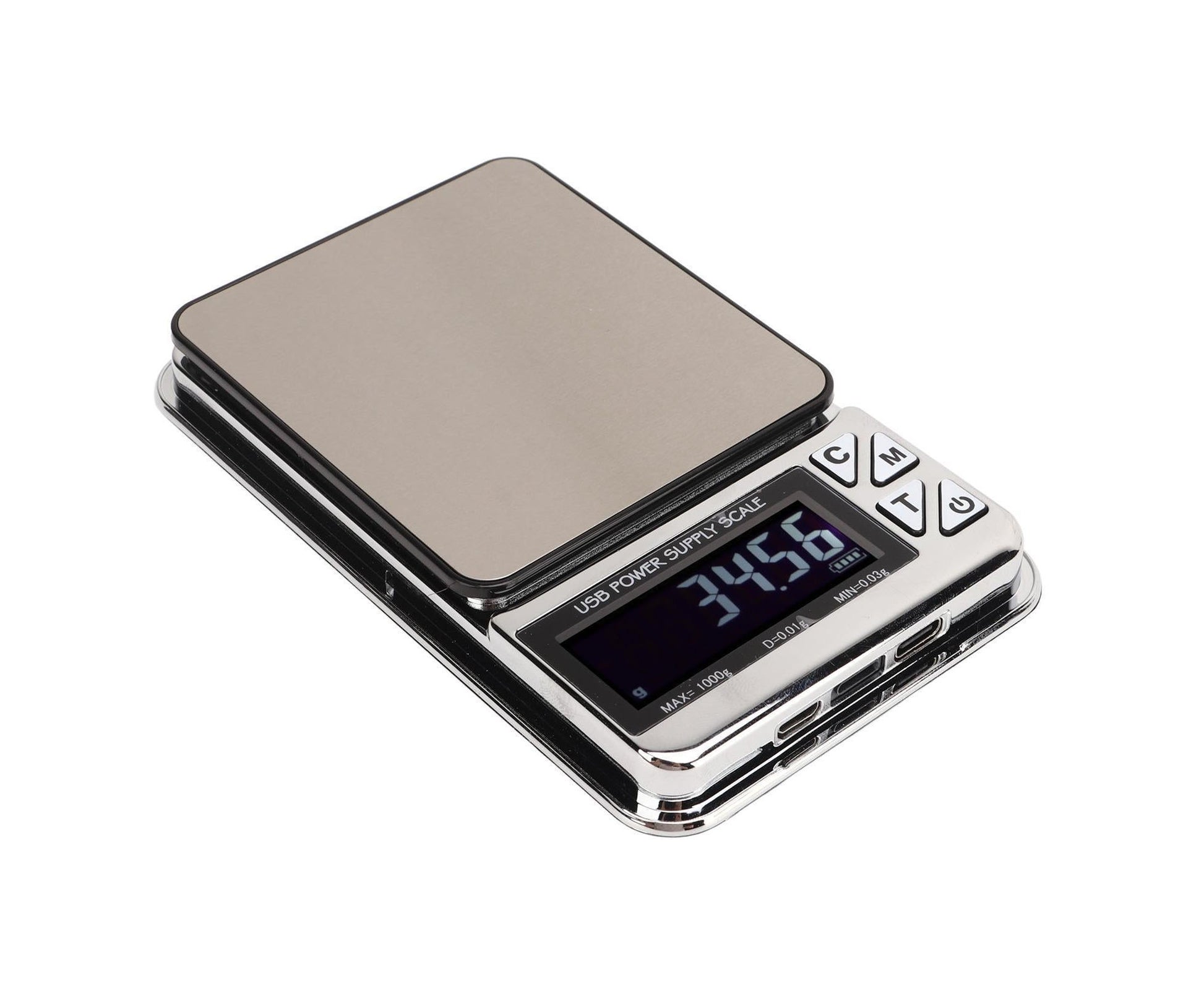 USB Electric Jewelry Flat Weighing Scale Electronic Kitchen Food Coffee Weighing Scale 200mAh V1263-JX-1528