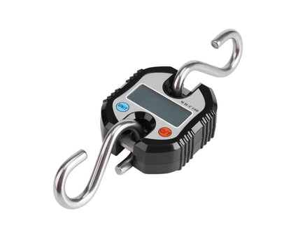 WeiHeng Portable Crane LCD Digital Electronic Hook Hanging Scales Loop Weighing Balance Black V1263-JX-1530