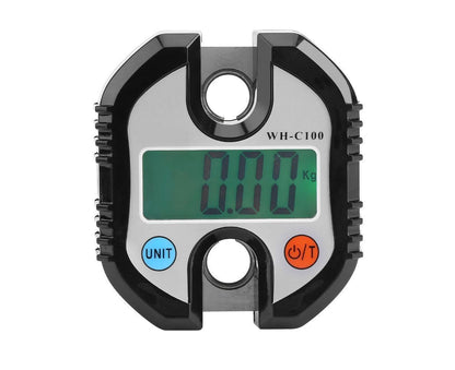 WeiHeng Portable Crane LCD Digital Electronic Hook Hanging Scales Loop Weighing Balance Black V1263-JX-1530