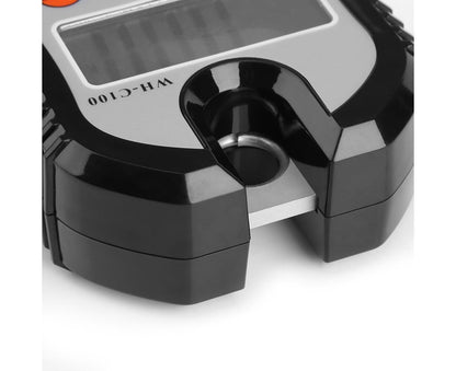 WeiHeng Portable Crane LCD Digital Electronic Hook Hanging Scales Loop Weighing Balance Black V1263-JX-1530