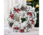 32cm Christmas Wreath, Artificial Christmas Garlands,, Christmas Decoration V1263-JX-1591