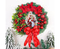 40cm Christmas Wreath for Nativity Scene, Christmas Decorations, Artificial Christmas Wreath V1263-JX-1596