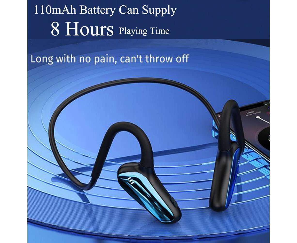Sports Wireless Headphones - Waterproof - Bluetooth Earbuds for Running Walking Cycling V1263-JX-16