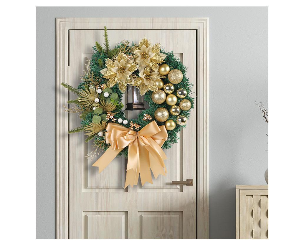 40cm Nativity Scene Christmas Wreath, Christmas Decorations, Artificial Christmas Wreath V1263-JX-1601