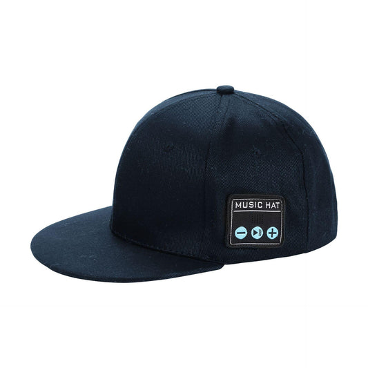 Dark Blue Wireless Bluetooth Hat - Sports Cap with Dual Speakers, Bluetooth 5.4,Outdoor Music Hat for V1263-JX-161