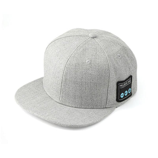 Light Gray Wireless Bluetooth Hat - Sports Cap with Dual Speakers, Bluetooth 5.4,Outdoor Music Hat for V1263-JX-162