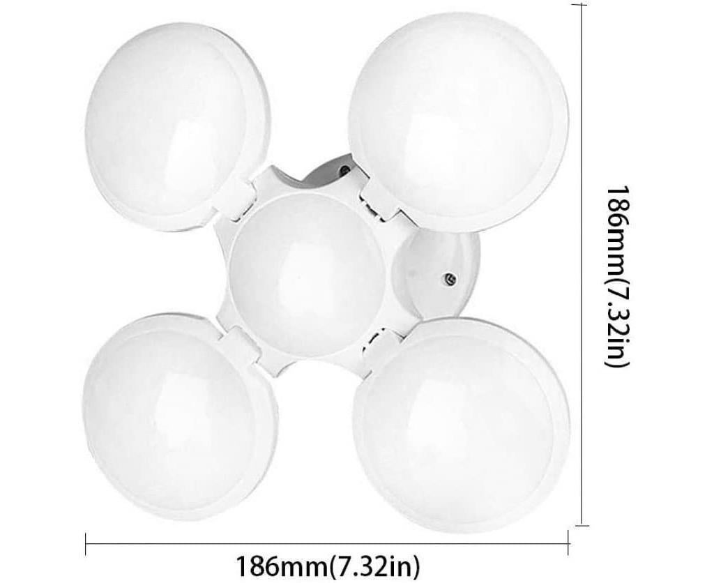 1Pcs-Led Power Outage Backup Light Bulb -Folding Solar Light Bulb V1263-JX-1621