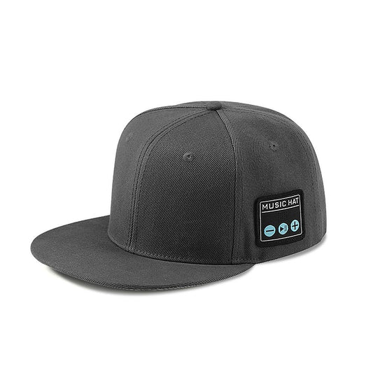Dark Gray Wireless Bluetooth Hat - Sports Cap with Dual Speakers, Bluetooth 5.4,Outdoor Music Hat for V1263-JX-163
