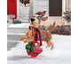 2D Christmas Dog With Led Lights Yard Decoration With Acrylic Garden Stake V1263-JX-1631