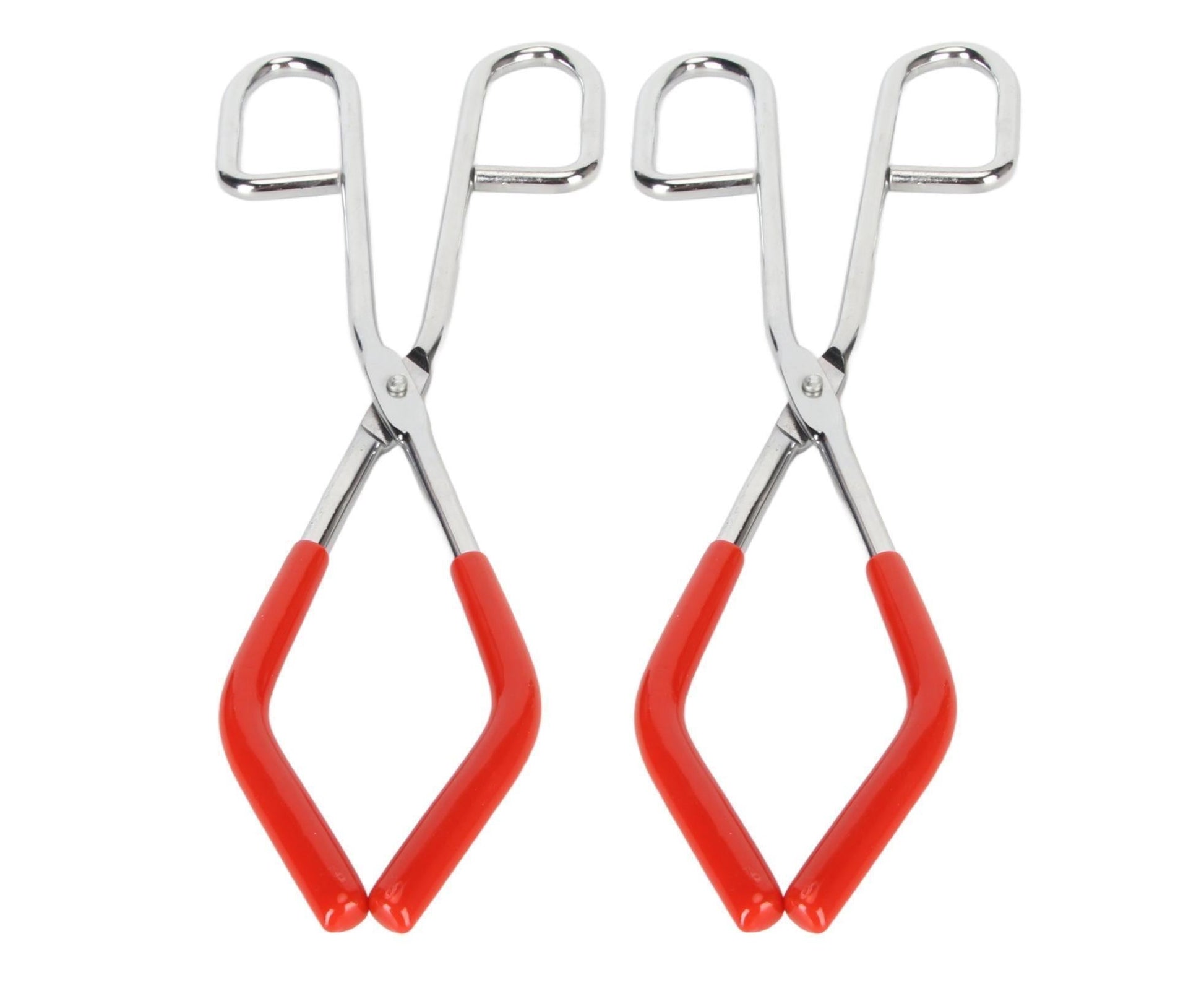 2pcs Labs Beaker Tongs Rust Prevention Strong Grip Rubber Coated Ends Chemical Beaker Tongs for 50mL To V1263-JX-1632