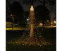 350 LED Solar Waterfall String Light Fairy Xmas Tree Hanging Decor Outdoor - Warm White V1263-JX-1636