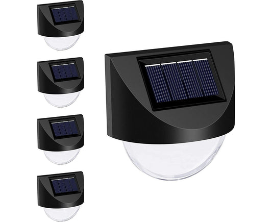 4 Pcs - Solar Mirror 1 Led - White Light V1263-JX-1641