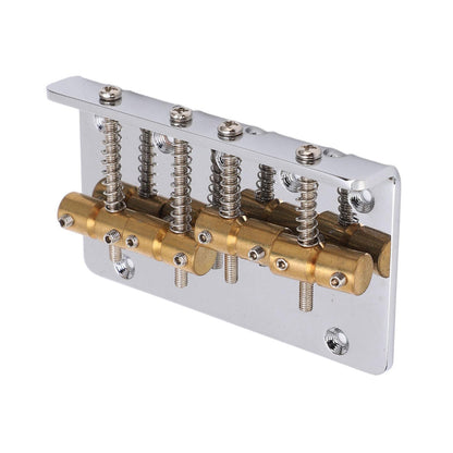 4 String Bass Bridge Assembly Robust Simple Installation Copper Guitar Bridge Saddle For Maintenance V1263-JX-1642