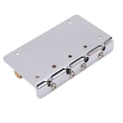4 String Bass Bridge Assembly Robust Simple Installation Copper Guitar Bridge Saddle For Maintenance V1263-JX-1642