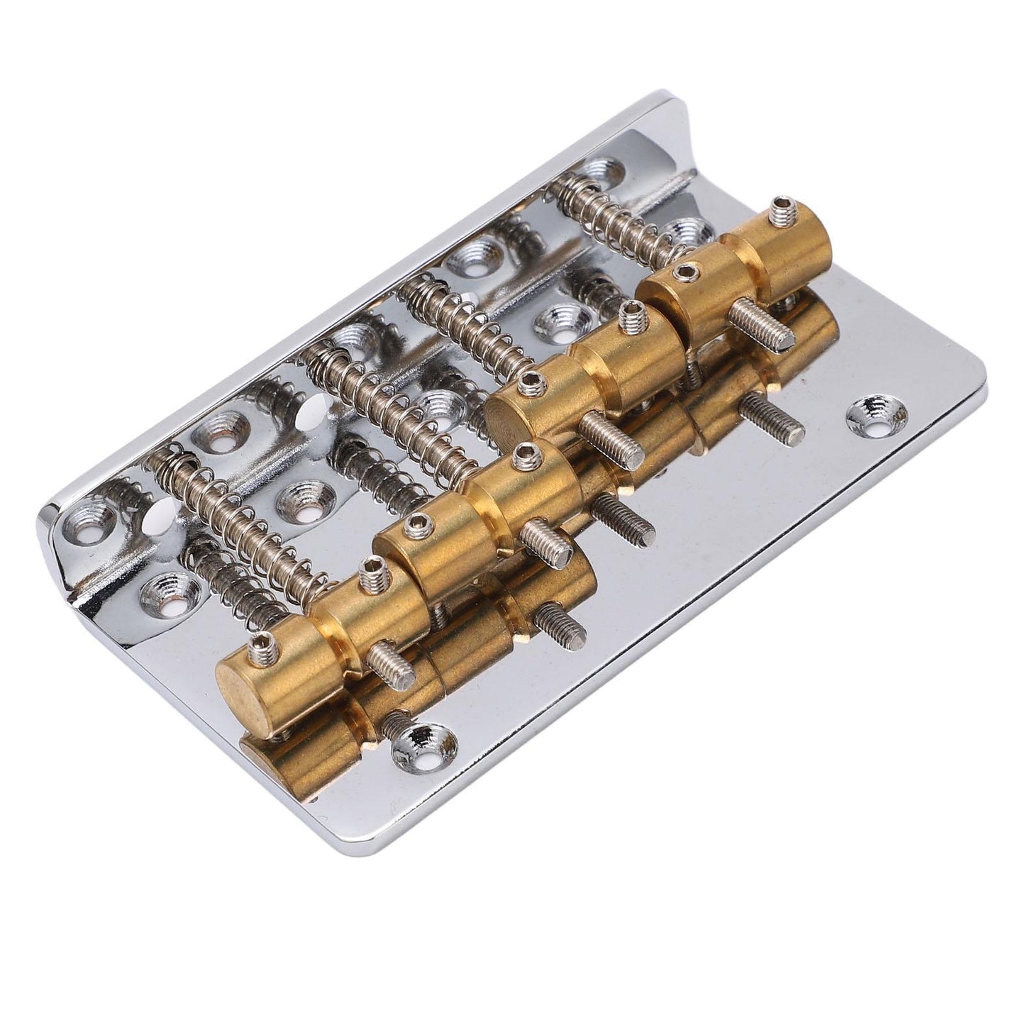 4 String Bass Bridge Assembly Robust Simple Installation Copper Guitar Bridge Saddle For Maintenance V1263-JX-1642