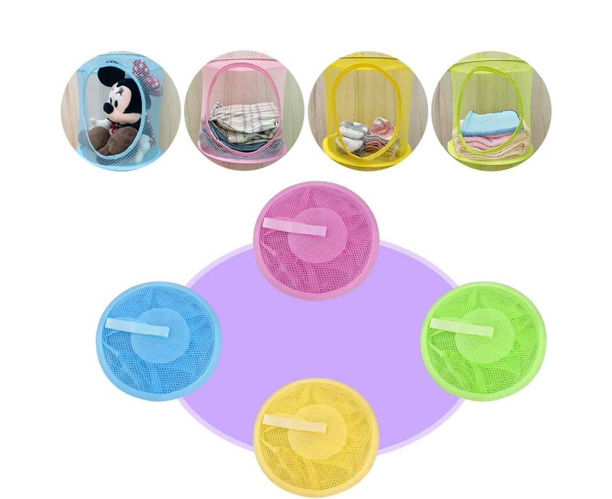 4-Storey Plush Storage Room, Foldable Space-Saving Storage Basket, Suitable For Babies Room, Bathroom, Balcony V1263-JX-1644