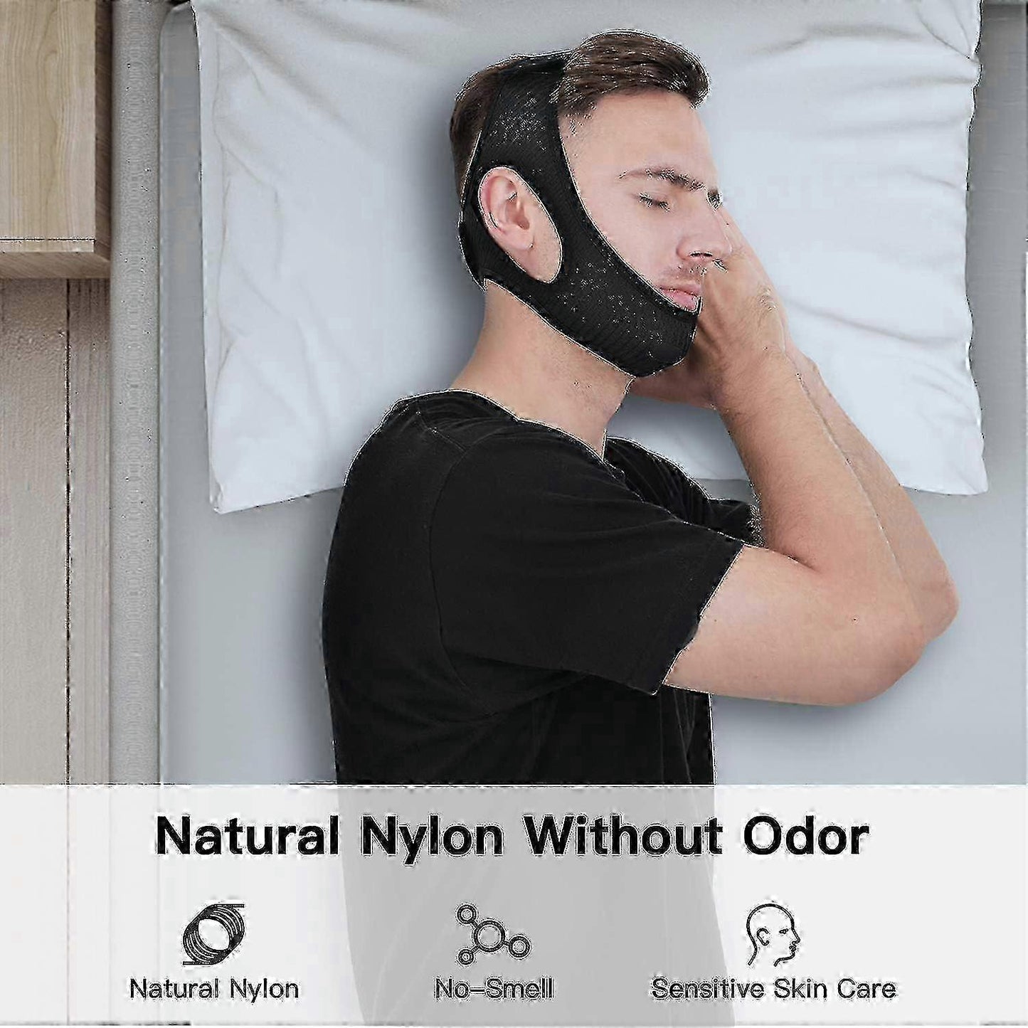 Anti Snore Chin Strap [upgraded 2023], Vosaro Snoring Solution Effective Anti Snore Device, Adjustable And V1263-JX-167