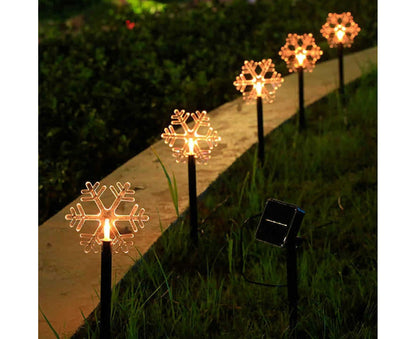Christmas Solar Garden Light, Outdoor Waterproof Stake Light, Solar Powered Pathway Lights For Pathway, Lawn V1263-JX-1672