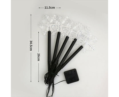 Christmas Solar Garden Light, Outdoor Waterproof Stake Light, Solar Powered Pathway Lights For Pathway, Lawn V1263-JX-1672