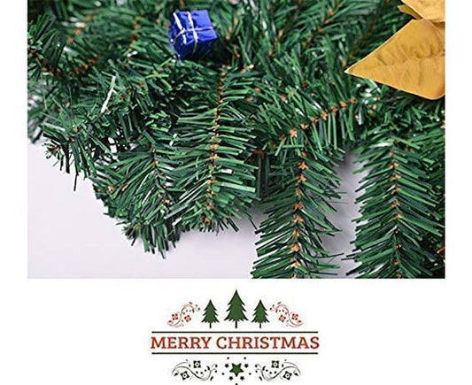 Christmas Wreath Decoration 8.9 Ft Christmas Wreath Artificial Tree Wreath, Suitable for Outdoor and Indoor V1263-JX-1679