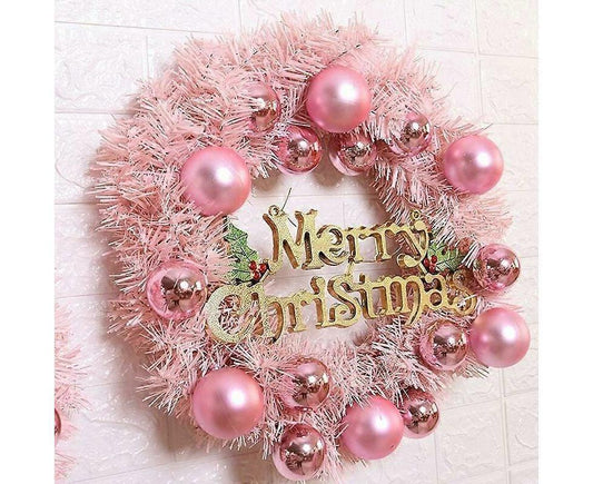 Christmas Wreath Door Wreath Wall Wreath 30CM Artificial Christmas Door Wreath Christmas Wreath with V1263-JX-1680