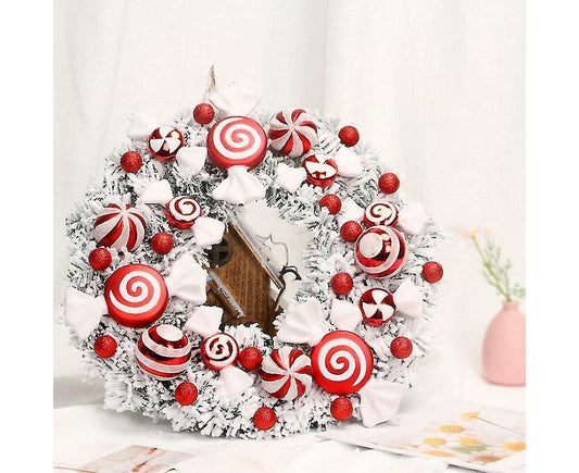 Christmas Wreath, Outdoor Christmas Wreath At The Front Door, Christmas Wreath, Christmas Party Decoration V1263-JX-1688