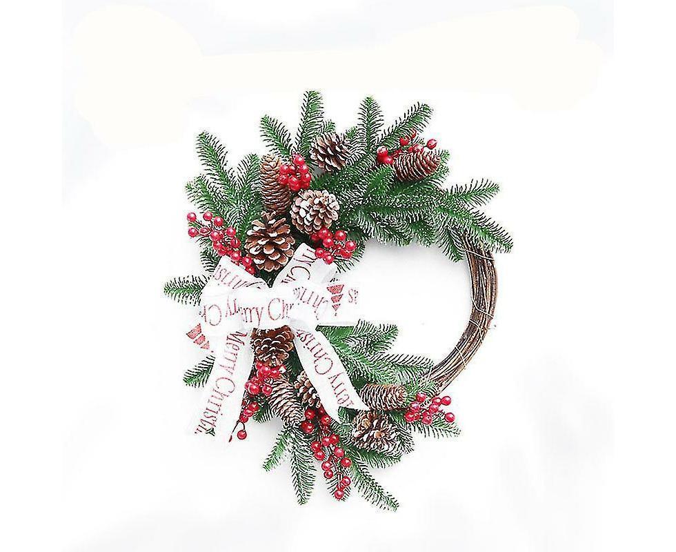 Christmas Wreaths Front Door Artificial Christmas Wreath V1263-JX-1690