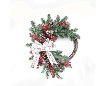 Christmas Wreaths Front Door Artificial Christmas Wreath V1263-JX-1690