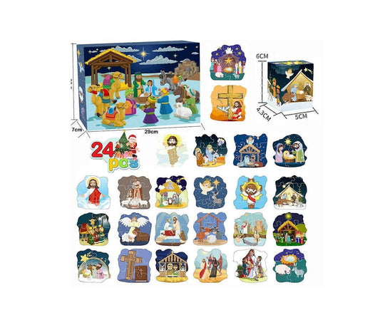 Gigbuff Cam Crafts Girls Christmas Advent Calendar Christmas Decorations Tree Ornaments Surprise Gifts For V1263-JX-1699