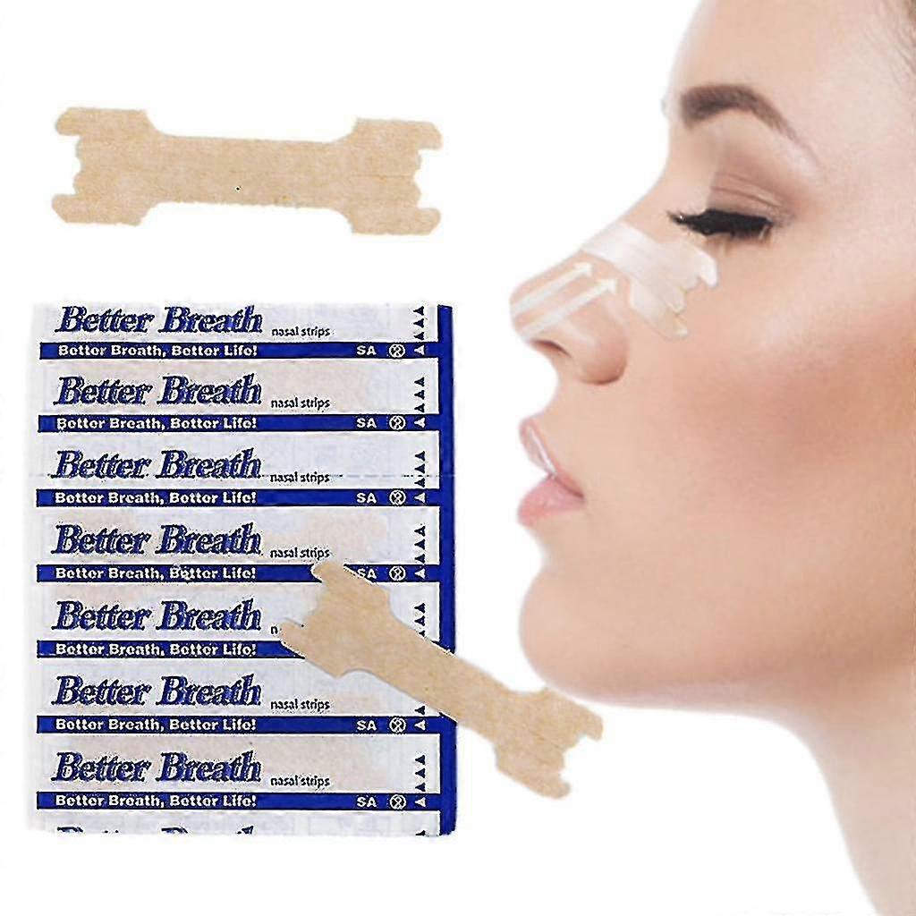 Nasal Strips For Snore Relief - Breathe Better, Sleep Better, 55mm X 16mm V1263-JX-170