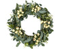 Green Eucalyptus Wreath,Artificial Eucalyptus Leaves Wreath V1263-JX-1702