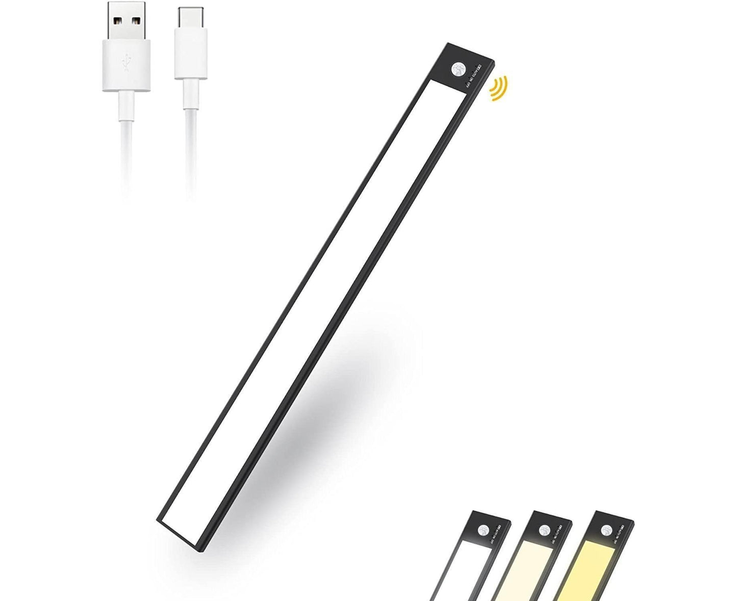 LED Closet Light with Motion Sensor, 12 Inch Dimmable Rechargeable LED Under Kitchen Cabinet Light V1263-JX-1707