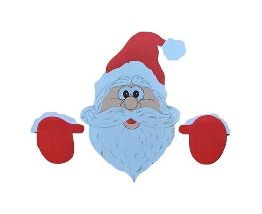 Santa Claus Fence Peeker Christmas Decoration Outdoor Festivity To The Occasion V1263-JX-1718