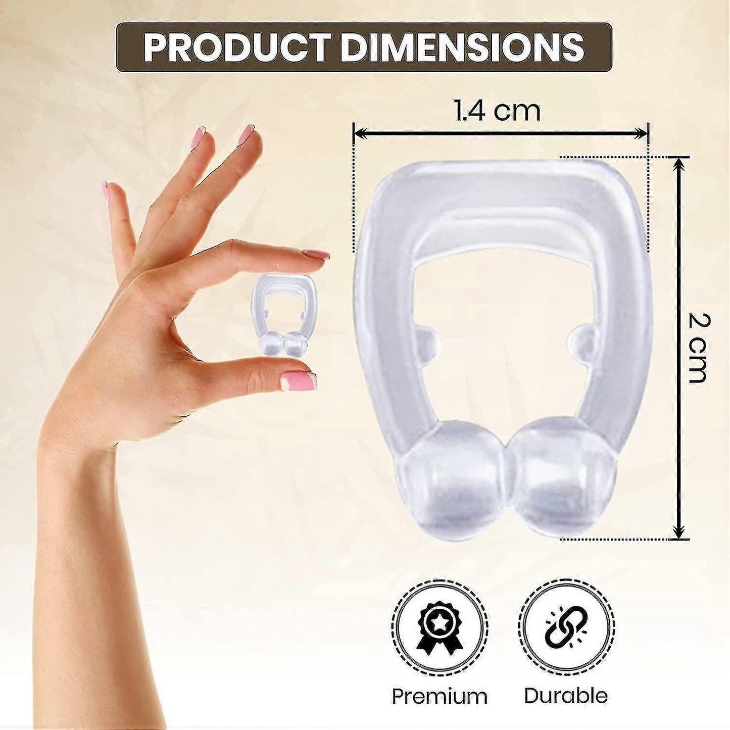 Stop Snores With Reusable Anti Snoring Devices - Snore Stopper For Women And Men V1263-JX-172