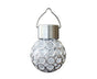 Solar Light, Outdoor Hanging Decorative Garden Light, LED Crackle Ball for Lawn Yard V1263-JX-1727