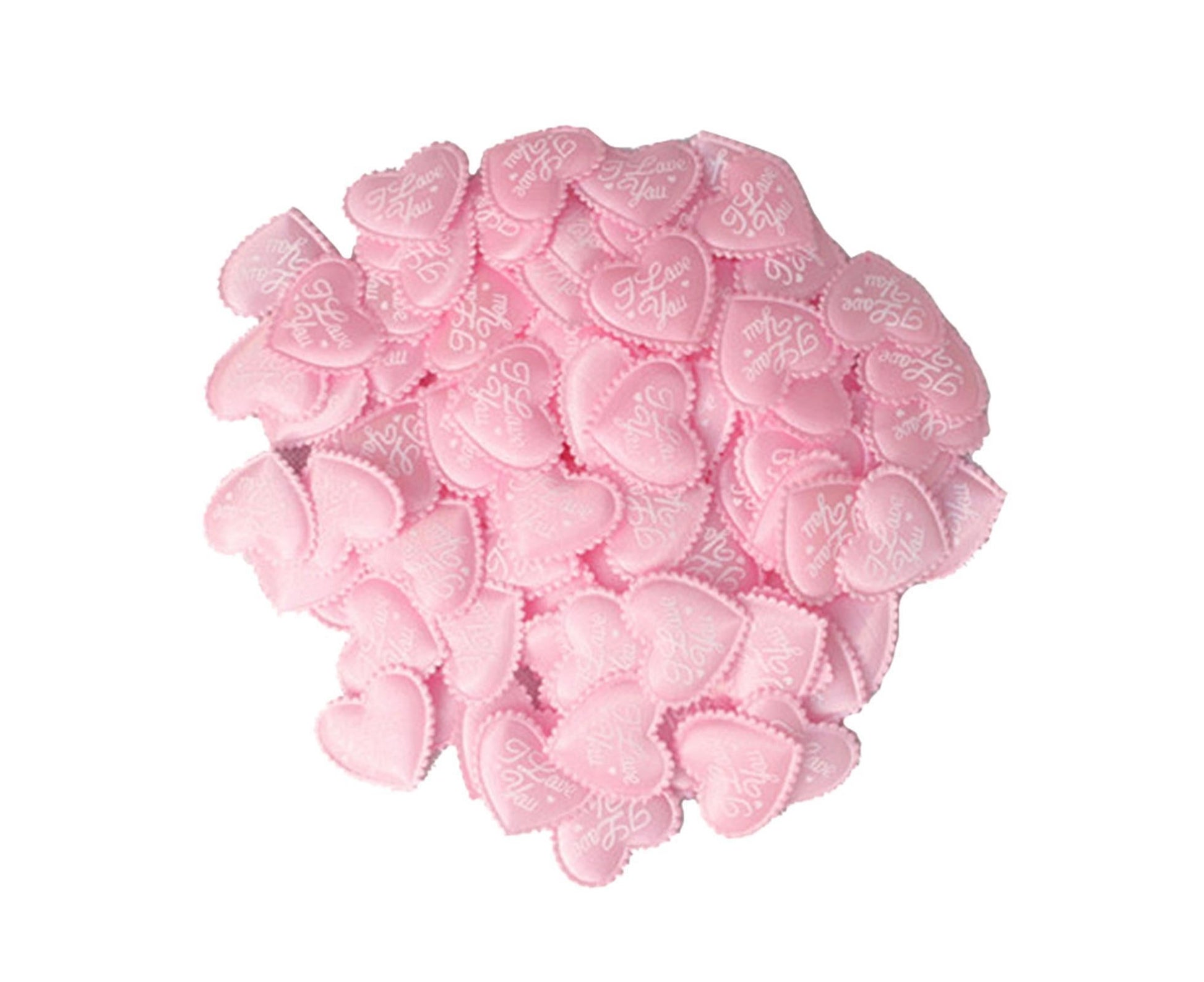 Sponge Heart Shaped Confetti Throwing Petals Wedding Valentine Gift Home Decor - Pink V1263-JX-1732