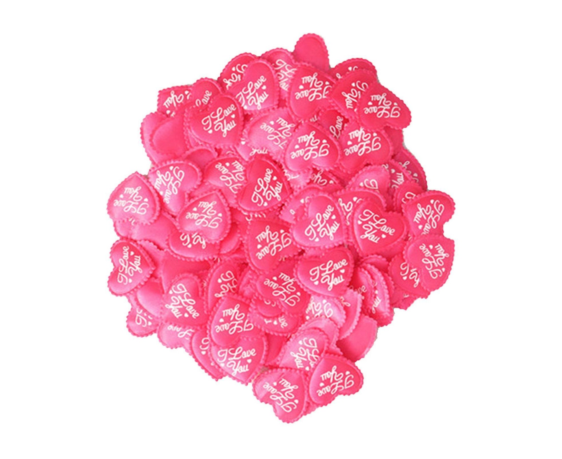 Sponge Heart Shaped Confetti Throwing Petals Wedding Valentine Gift Home Decor - Pink V1263-JX-1732