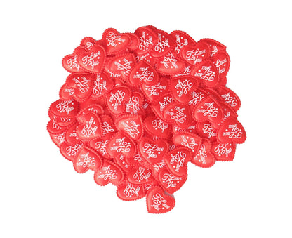 Sponge Heart Shaped Confetti Throwing Petals Wedding Valentine Gift Home Decor - Pink V1263-JX-1732