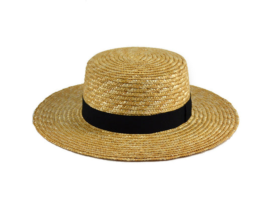 Straw Sun Hats for Women Wide Brim Boater Hat Summer Packable UV Protection Beach Hats for Women Men V1263-JX-1733